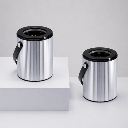 Lyra Silver 雙入組 — Multi-Fit™ 可調式冰鎮保冷器