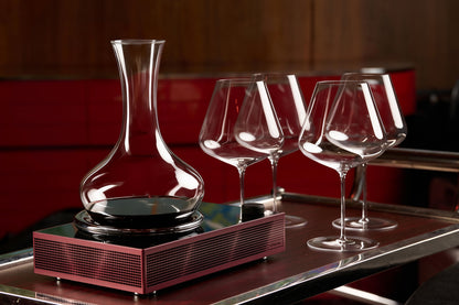 Titan Portable Electronic Decanter Chiller｜Limited-time New Year Gift: 4 Handmade Burgundy Glasses